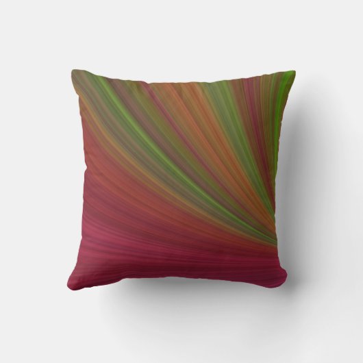 Rot gestreift クッション (裏面)