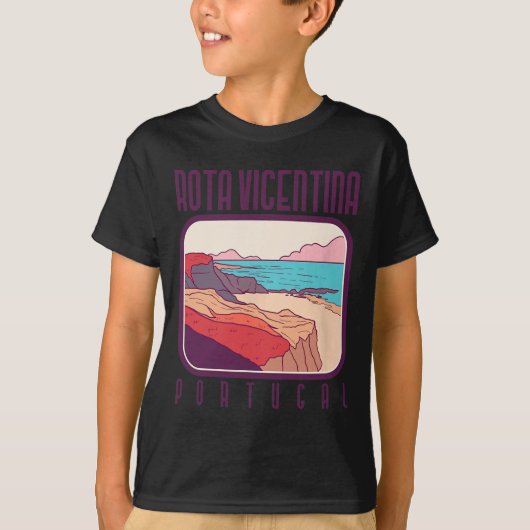 Rota Vicentina – Portugal  Tシャツ (正面)