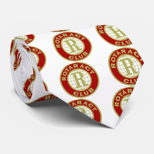 Rotaractのロゴ ネクタイ (ロール)