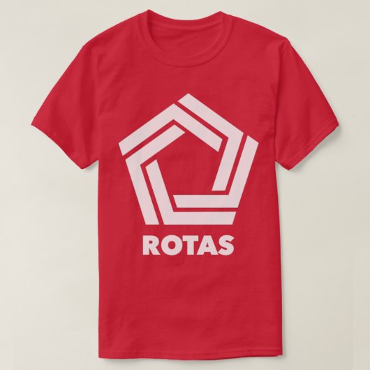 ROTAS インスパイア by Tenet Tシャツ (デザイン正面)