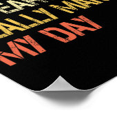 Rotation Earthが私の日のおたく科学Puを作る ポスター (角)