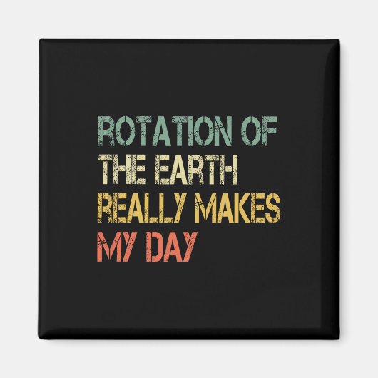 Rotation Earthが私の日のおたく科学Puを作る マグネット (正面)