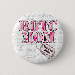 ROTCのお母さん: 望まれる助け 缶バッジ