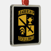 ROTC予備役員訓練隊軍隊 メタルオーナメント (右)