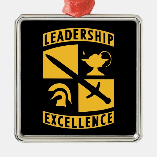 ROTC予備役員訓練隊軍隊 メタルオーナメント (正面)