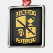 ROTC予備役員訓練隊軍隊 メタルオーナメント (左)