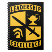 ROTC予備役将校訓練隊軍隊 ノートブック (正面)