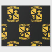 ROTC予備役将校訓練隊軍隊 ラッピングペーパー (フラット)