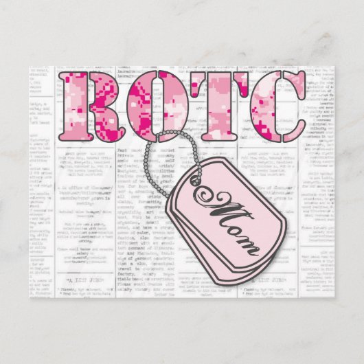 ROTC Mom:救済求人 ポストカード (正面)