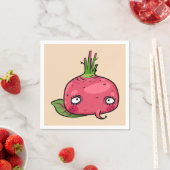Rote Beete beet スタンダードカクテルナプキン (インサイチュ)