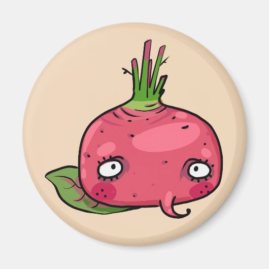 Rote Beete beet マグネット (正面)