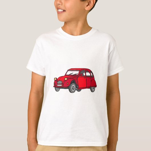 Rote Ente (2CV) Tシャツ (正面)