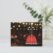 ROTE LAMPENSCHIRME FESTZELT HAAGER HERBSTFEST ポストカード (スタンド正面)