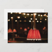 ROTE LAMPENSCHIRME FESTZELT HAAGER HERBSTFEST ポストカード (正面/裏面)