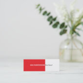 Rote  Visitenkarte スキニー名刺 (スタンド正面)