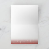 Rote Weihnachtsstimmung シーズンカード (内部)