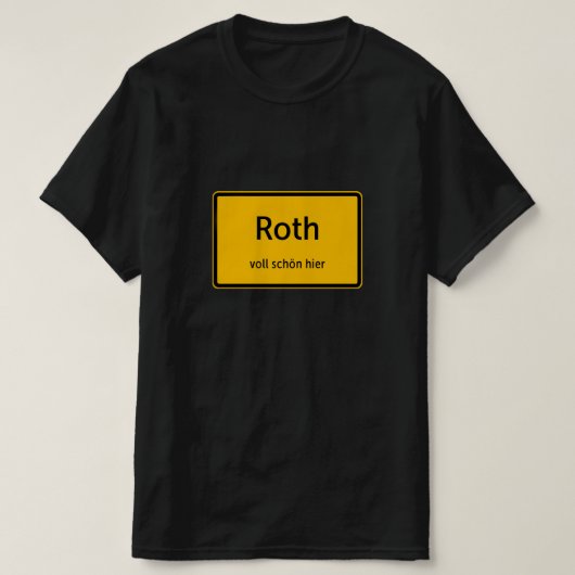Roth Herren Männer T-Shirt Tshirt Shirt Tシャツ (デザイン正面)