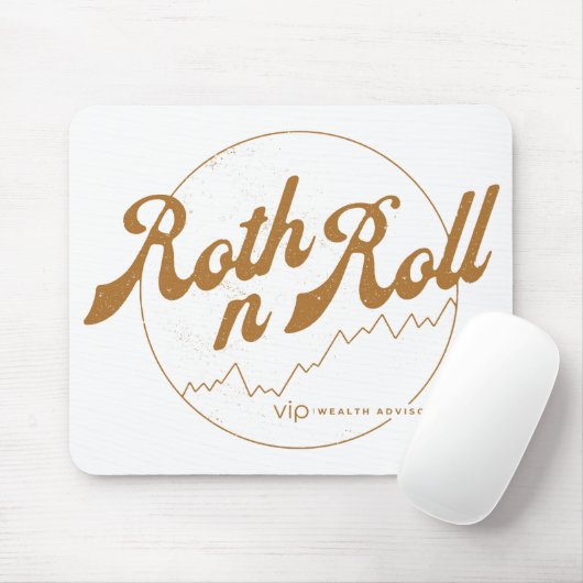 Roth n Roll 金融ユーモア マウスパッド (マウス)