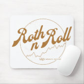 Roth n Roll Finance Humor Mouse Pad マウスパッド (マウス)