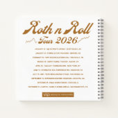 Roth n Roll Finance Humor Notebook ノートブック (裏面)