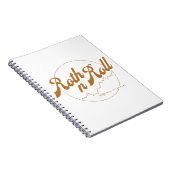 Roth n Roll Finance Humor Notebook ノートブック (右側)