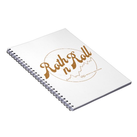 Roth n Roll Finance Humor Notebook ノートブック (右側)