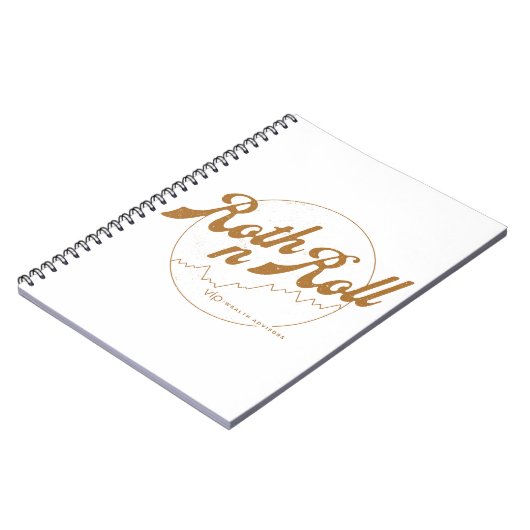 Roth n Roll Finance Humor Notebook ノートブック (左側)