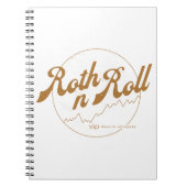 Roth n Roll Finance Humor Notebook ノートブック (正面)