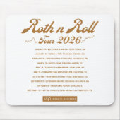 Roth n Roll World Concert Tour Mouse Pad マウスパッド (正面)