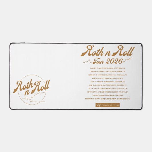 Roth n Roll World Tour デスクマット (正面)