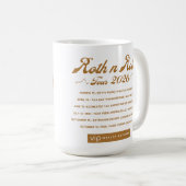Roth n Roll World Tour Coffee Mug 15oz コーヒーマグカップ (正面右)