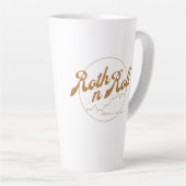 Roth n Roll World Tour Shirt – Finance Humor カフェラテマグ (右アングル)