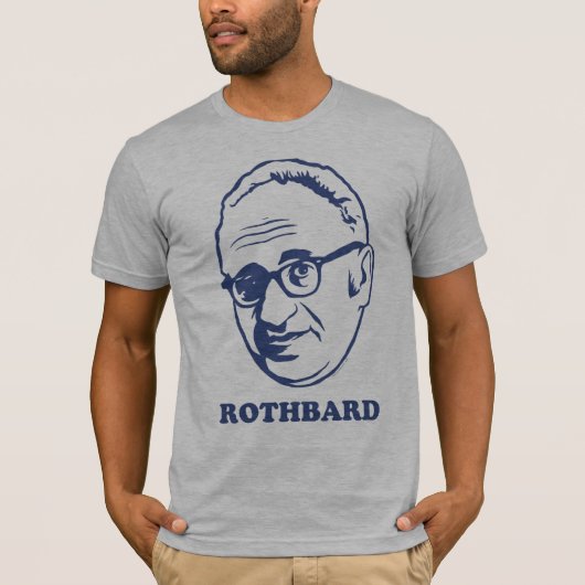 RothbardのTシャツ Tシャツ (正面)