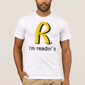 Rothbard McDonald's - I'm readin' it Tシャツ
