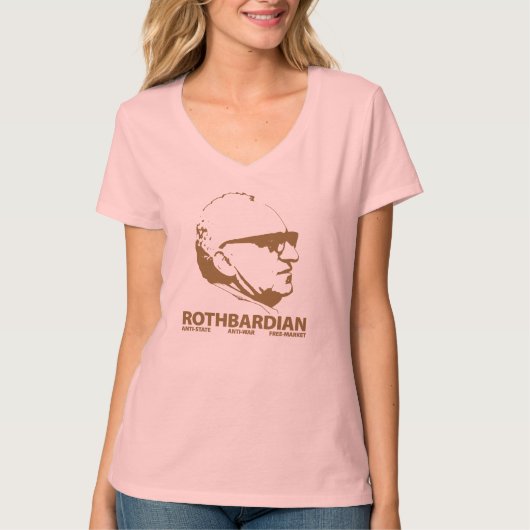 RothbardianのTシャツ Tシャツ (正面)