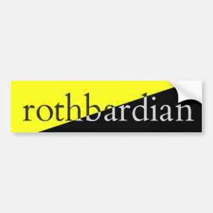 Rothbardian バンパーステッカー