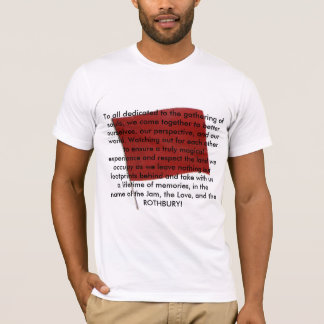 Rothburyの赤旗の組 Tシャツ