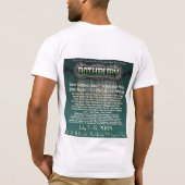 Rothburyの赤旗の組 Tシャツ (裏面)