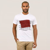 Rothburyの赤旗の組 Tシャツ (正面フル)