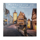 Rothenburgのobのder Tauber タイル (正面)