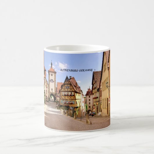 ROTHENBURG、ドイツ コーヒーマグカップ (中央)