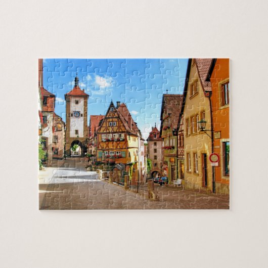 ROTHENBURG、ドイツ ジグソーパズル (横)