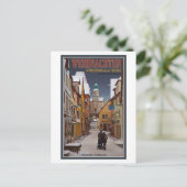 Rothenburg - Markusturmのクリスマス シーズンポストカード (スタンド正面)