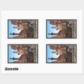 Rothenburg od Tauber - Markusturm 長方形シール (シート)