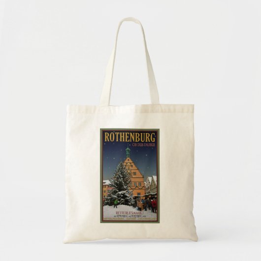 Rothenburg Reiterlesmarkt トートバッグ (正面)