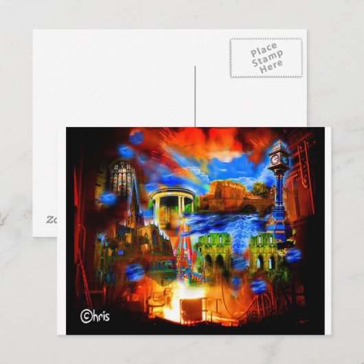 Rotherham、イギリス ポストカード (正面/裏面)