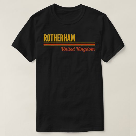 Rotherham United Kingdom Tシャツ (デザイン正面)