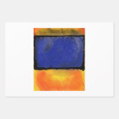 RothkoまたはPollock v1不明 ラッピングペーパーシート (正面3)