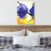 RothkoまたはPollock v8不明 キャンバスプリント (インサイチュ (寝室))