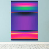 Rothko-1の引き伸ばしキャンバス印刷後 キャンバスプリント (インサイチュ (ウッドフロア))